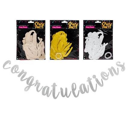 Party Banner Congratulations 2 Meter