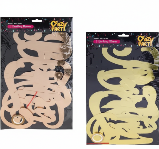 Party Banner Happy Birthday Cutout - 1.1 m