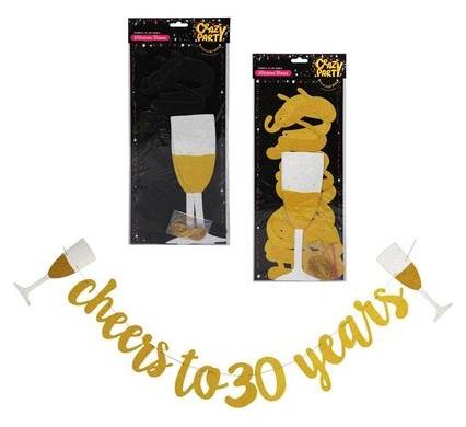 Party Banner Milestone 3 Meter No-30