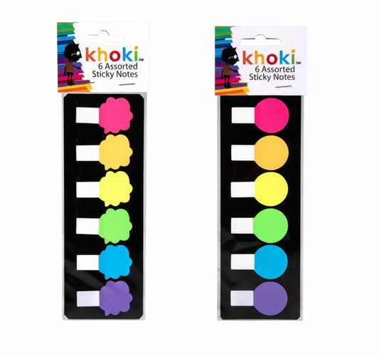 Note Pad Self Stick Lolly Pop - Assorted