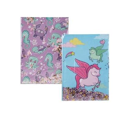 Novelty Notebook with Sequin Cover - A5 Size - 70 Pages