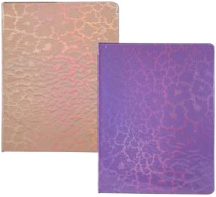 Novelty Notebook Leatherette Iridescent - A5 - 70 Pages