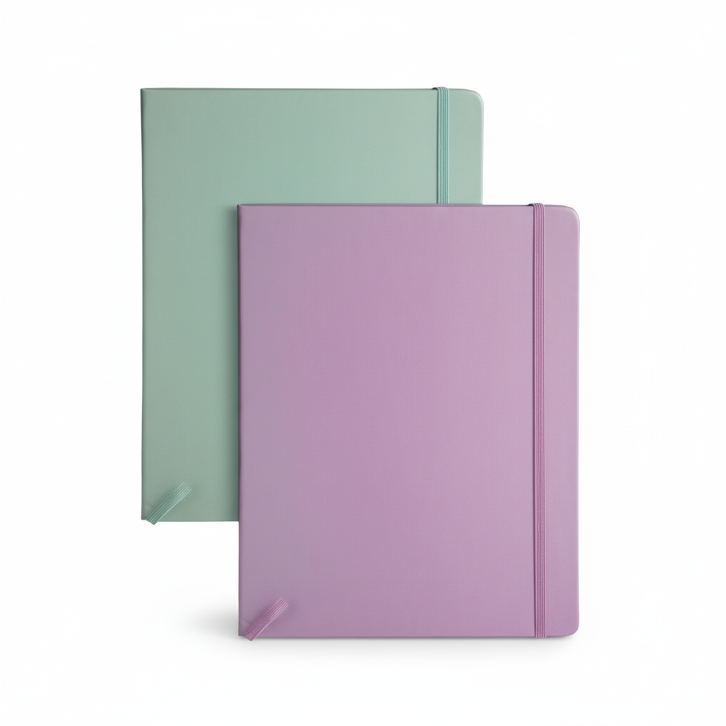 Pastel Novelty Notebook with 160 Pages in Various Colours (A4)