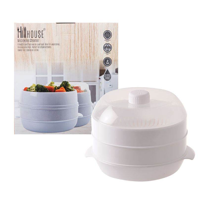 2 Tier Microwave Steamer