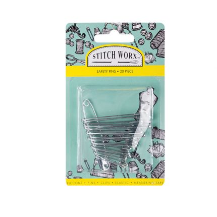 Safety Pins, Safety Pins Assorted, 20 Pack, Assorted Safety Pins