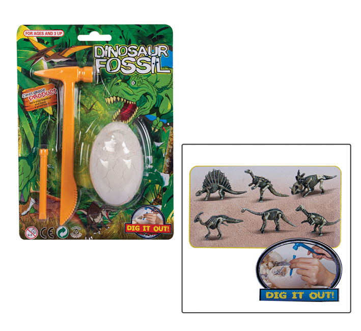 Educational Excavation Dinosaur Fossil Kit (Set of 4) – Albatross Wholesale